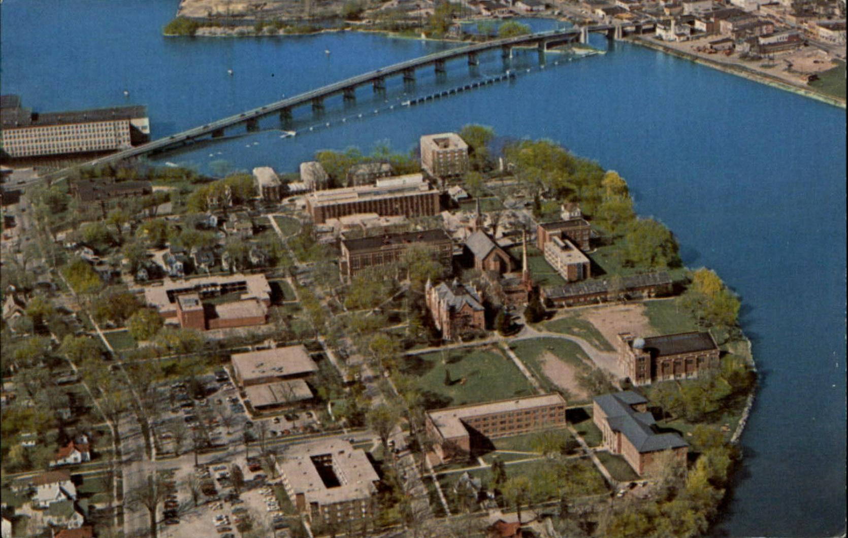 St. Norbert College, aerial